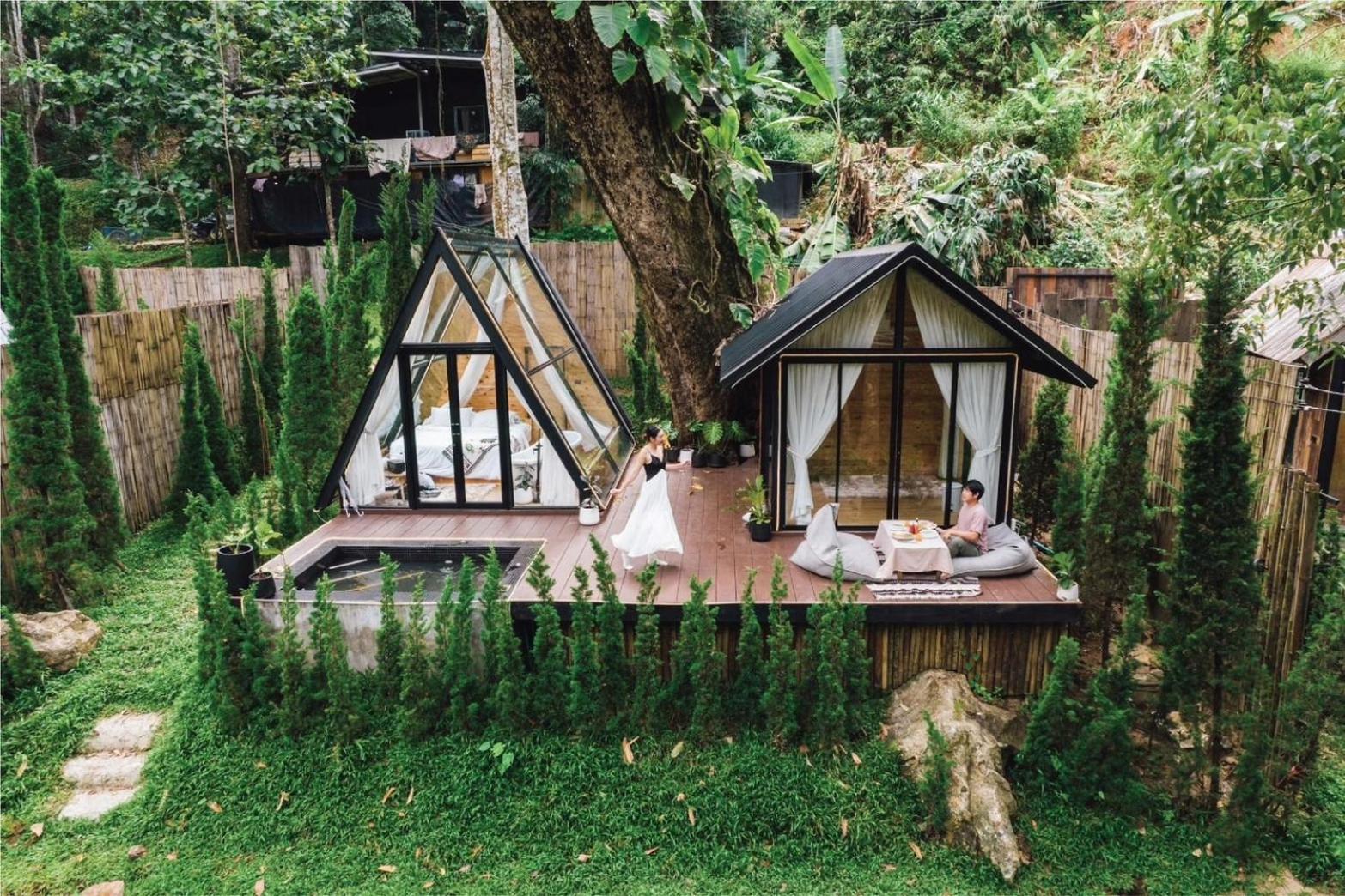 Morning Star Glamping Hotel Ban Pok Nai Eksteriør billede