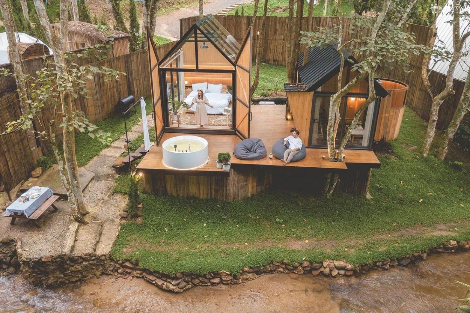 Morning Star Glamping Hotel Ban Pok Nai Eksteriør billede