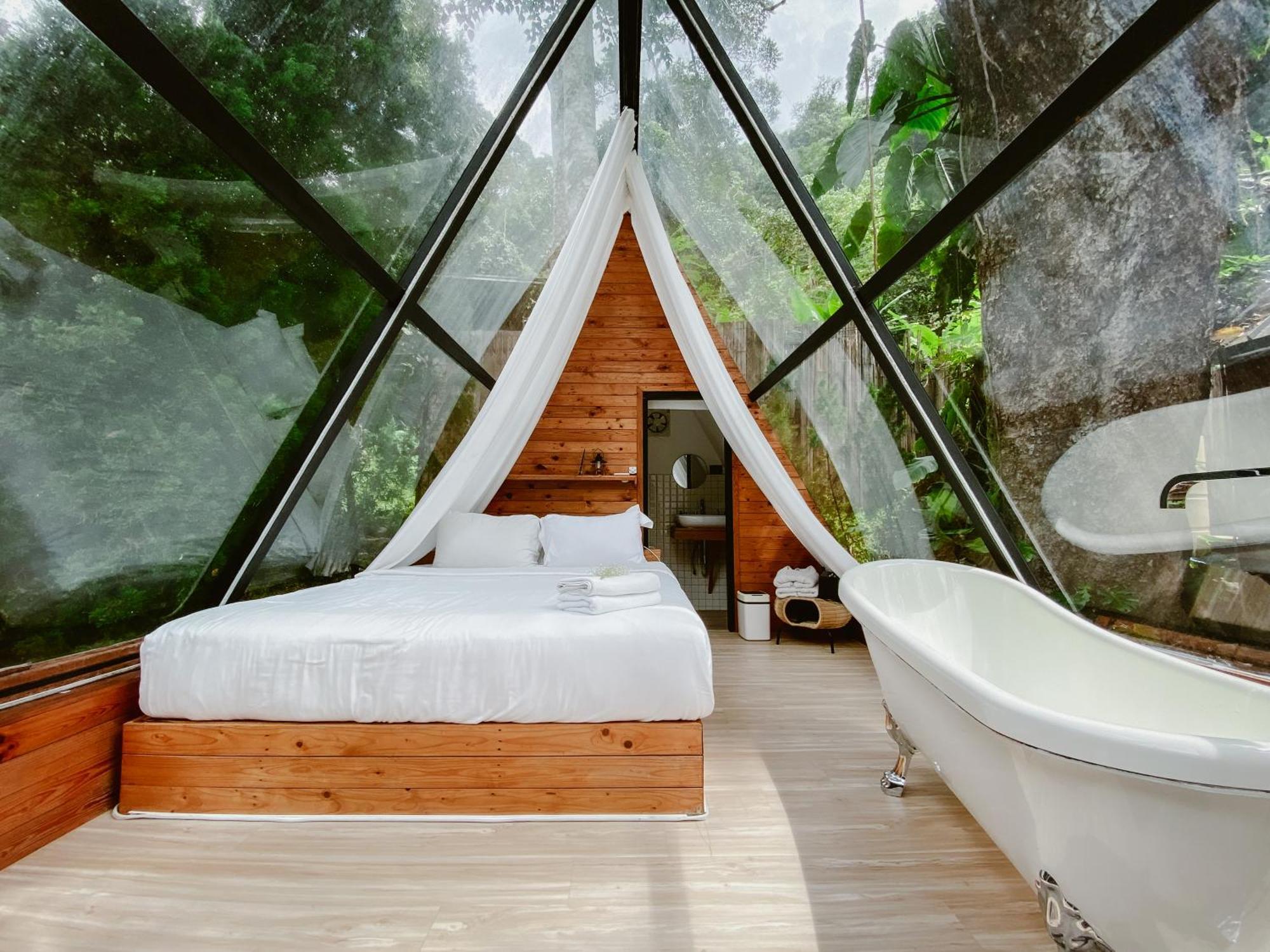 Morning Star Glamping Hotel Ban Pok Nai Eksteriør billede