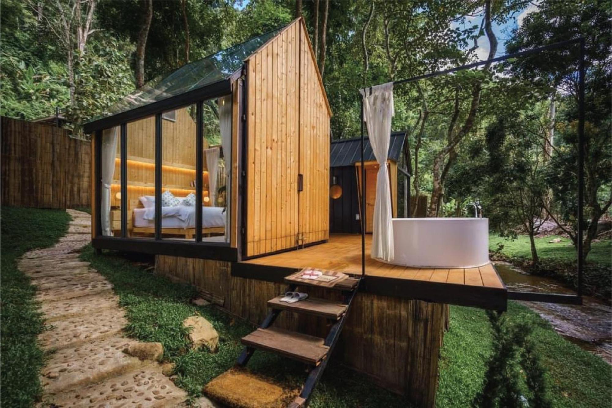 Morning Star Glamping Hotel Ban Pok Nai Eksteriør billede