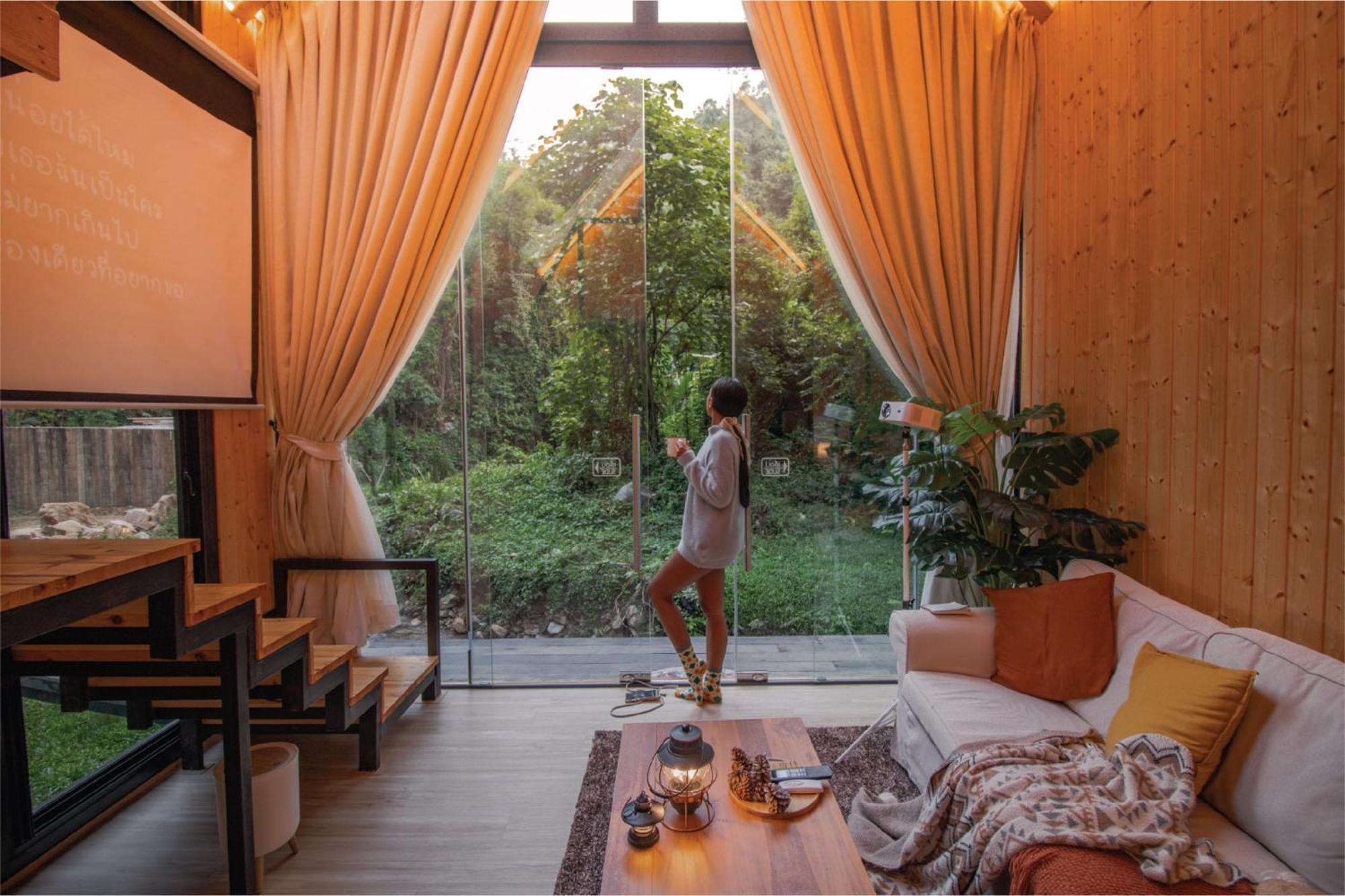 Morning Star Glamping Hotel Ban Pok Nai Eksteriør billede