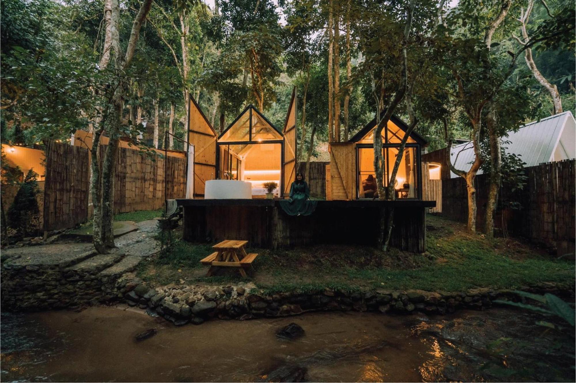 Morning Star Glamping Hotel Ban Pok Nai Eksteriør billede